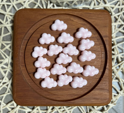 Miniature cloud wax melts