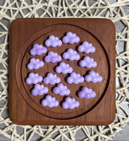 Miniature cloud wax melts