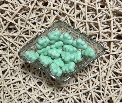 Miniature cloud wax melts