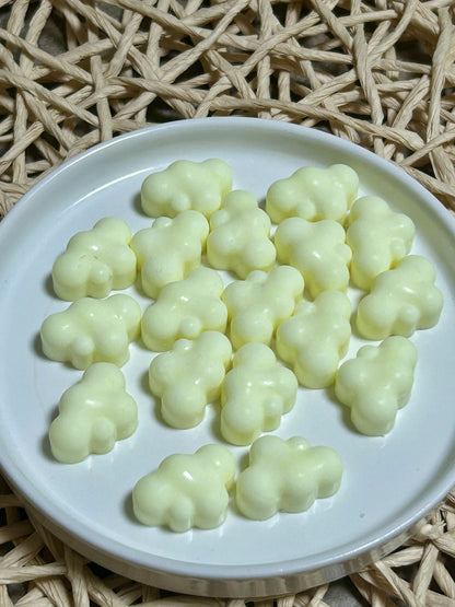 Miniature cloud wax melts